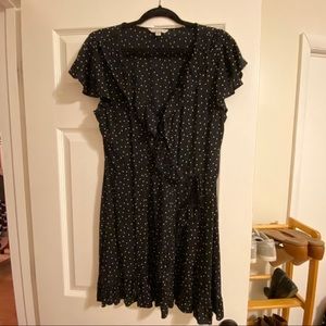 Polka Dot Wrap Dress